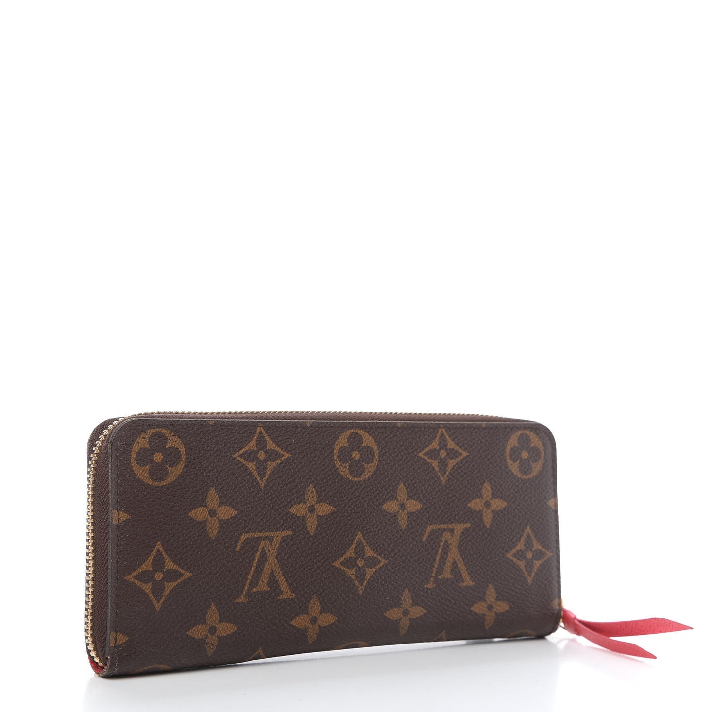 Monogram Clemence Wallet Fuchsia