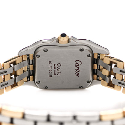 Cartier Stainless Steel 18K Yellow Gold 22mm Panthere Quartz Watch 4 of 5