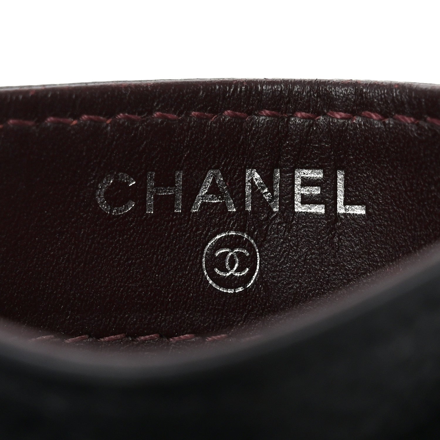 Chanel Caviar Quilted Card Holder Black 6 of 7