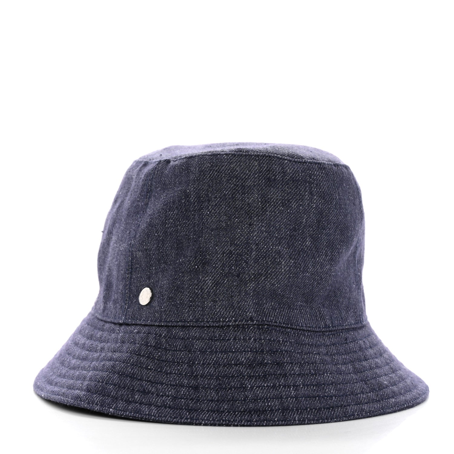 Hermes Denim Eden Bucket Hat 56 Indigo 3 of 11