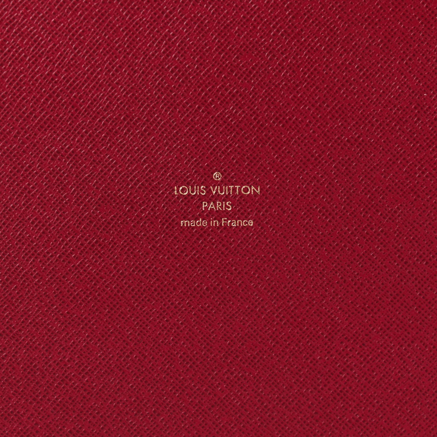 Monogram Change Tray Rouge