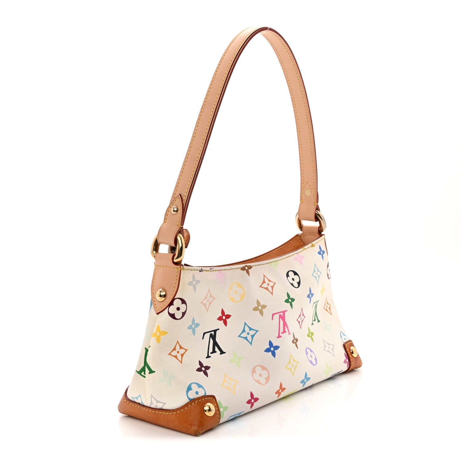 Louis Vuitton Monogram Multicolor Eliza White White 3 of 12