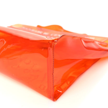 Hermes Vinyl Souvenir De L'Exposition Kelly Orange 9 of 9