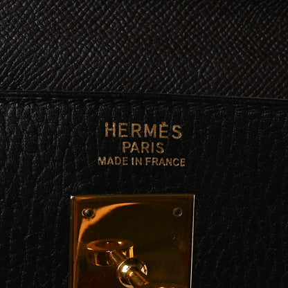 Hermes Ardennes Courchevel Kelly Sellier 35 Black Ebene 6 of 11