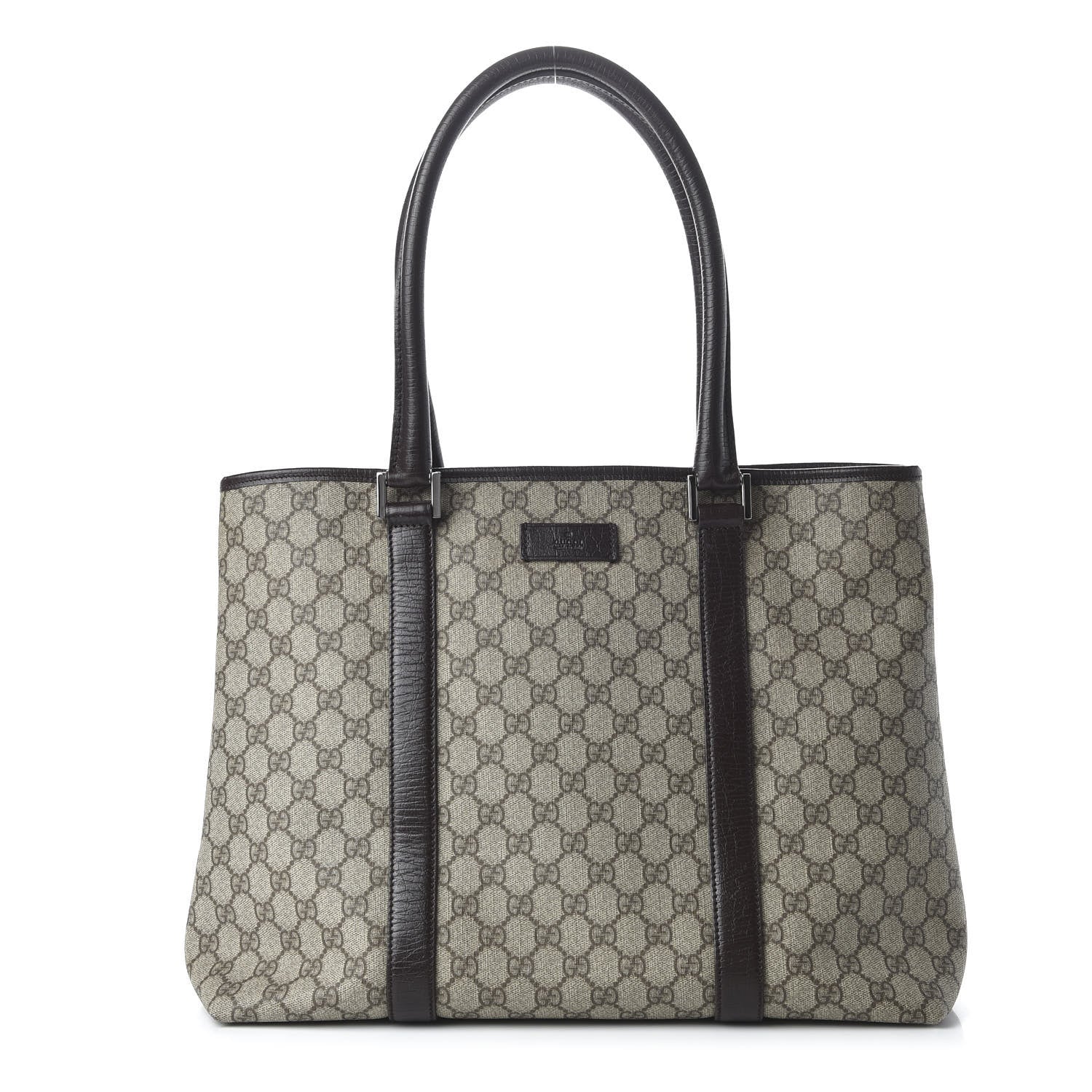 Gucci GG Plus Monogram Medium Joy Tote Dark Brown 1 of 12