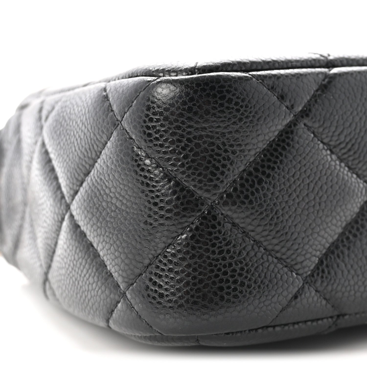 Chanel Caviar Quilted Purse With Chain Black 8 of 9