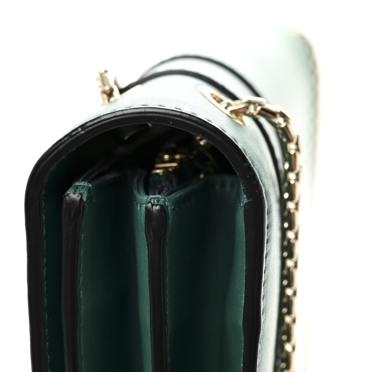 Bulgari Calfskin Serpenti Forever Medium Shoulder Bag Emerald Green 10 of 10