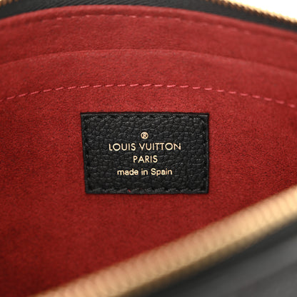 Louis Vuitton Empreinte Monogram Giant Multi Pochette Accessories Large Pochette Black Beige 6 of 9