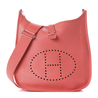 Hermes Taurillon Clemence Evelyne III GM Crevette 1 of 10