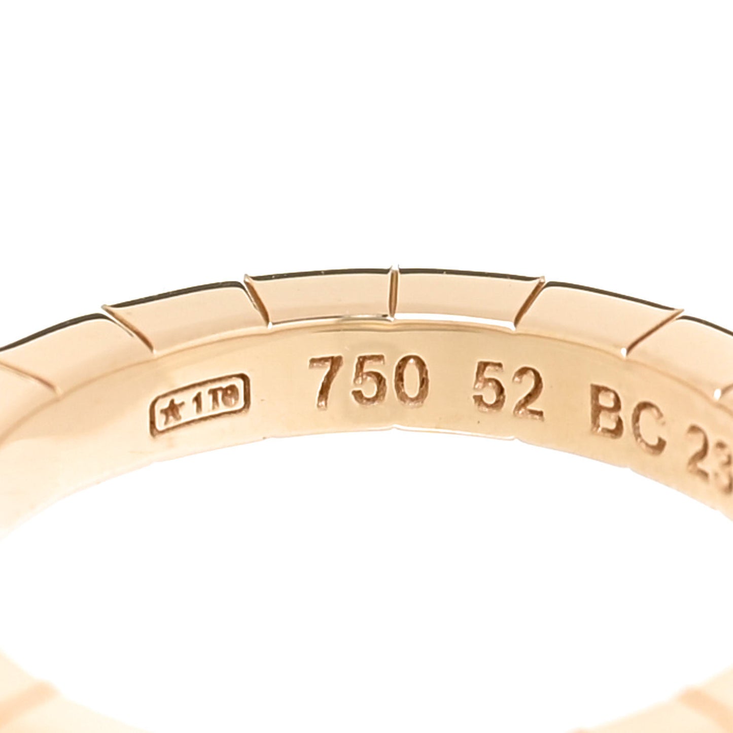 18K Yellow Gold Lanieres Ring 52 6