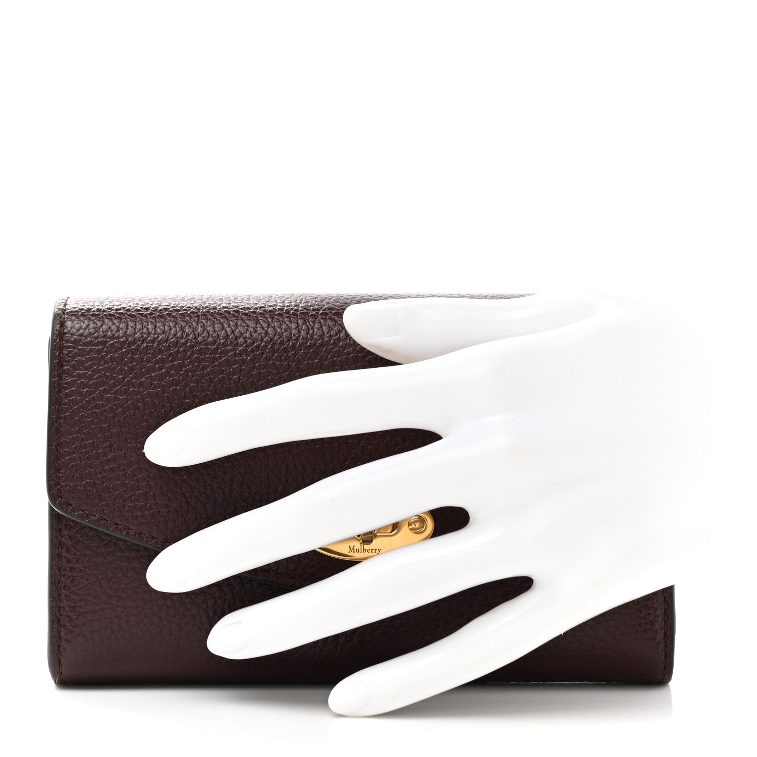 Mulberry Classic Grain Medium Darley Wallet Oxblood 2 of 8