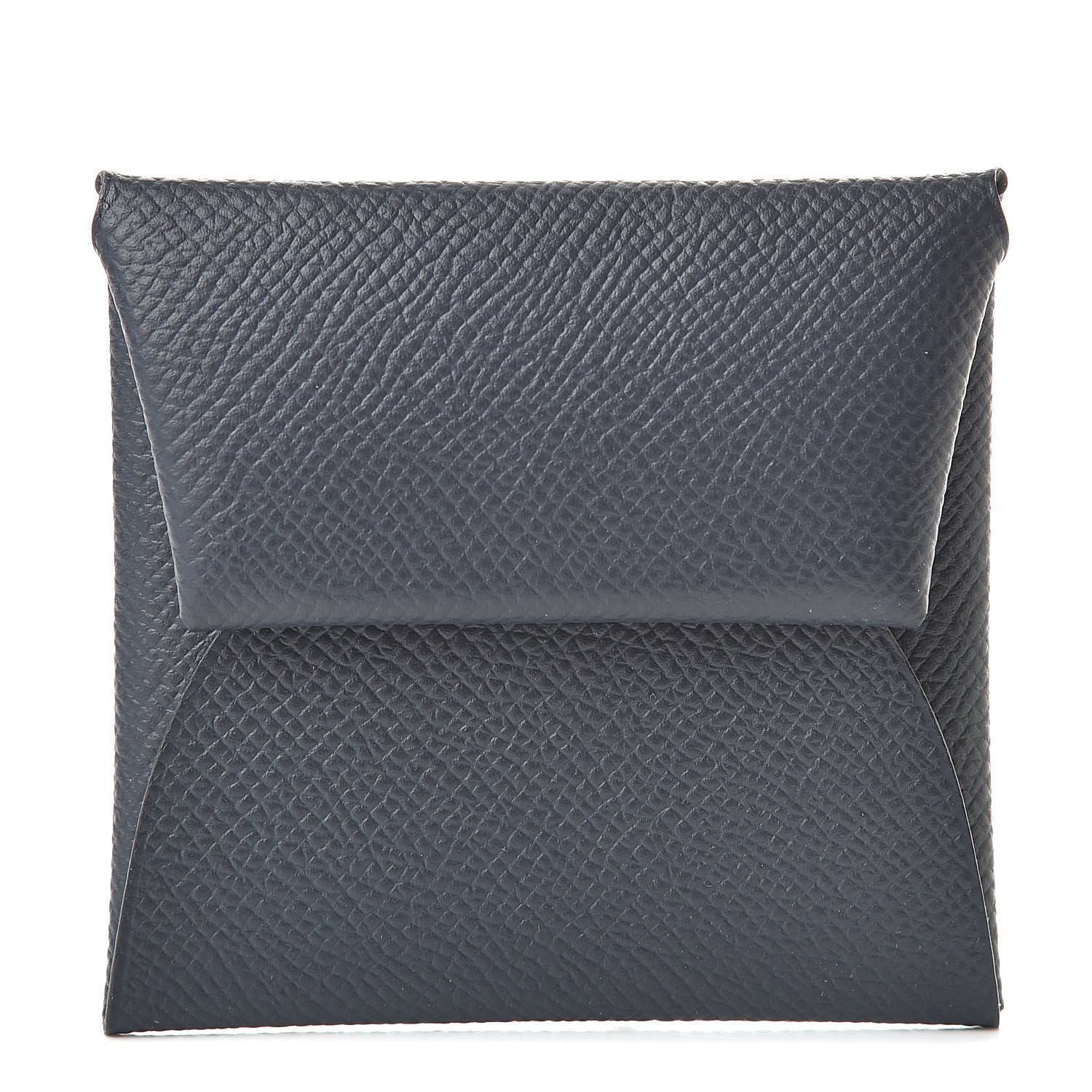 Hermes Epsom Bastia Coin Purse Bleu Indigo Vert Amande 1 of 6