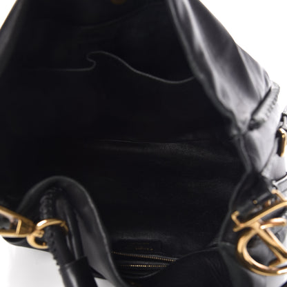 Christian Dior Lambskin Medium Libertine Hobo Black 7 of 14