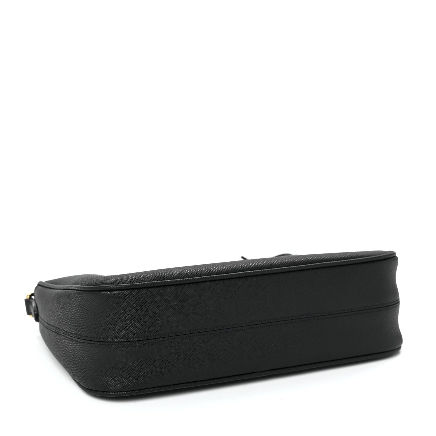 Saffiano Lux Re-Edition 2005 Shoulder Bag Black