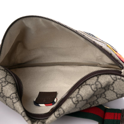 Gucci GG Supreme Monogram Courrier Belt Bag Beige New Acero 5 of 9