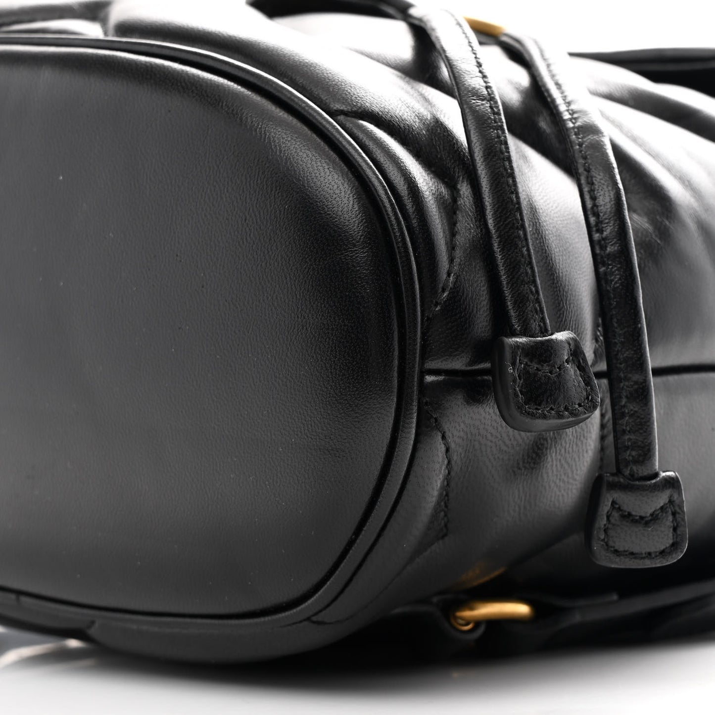Nappa Chevron Matelasse GG Marmont Backpack Black