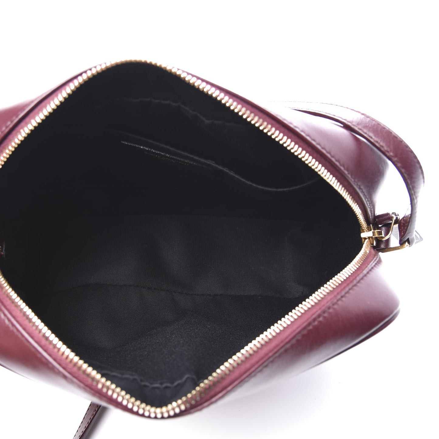 Calfskin Matelasse Monogram Lou Camera Bag Dark Legion Red