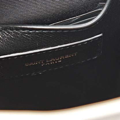 Saint Laurent Smooth Calfskin Medium Talitha Bucket Bag Vintage White 6 of 11