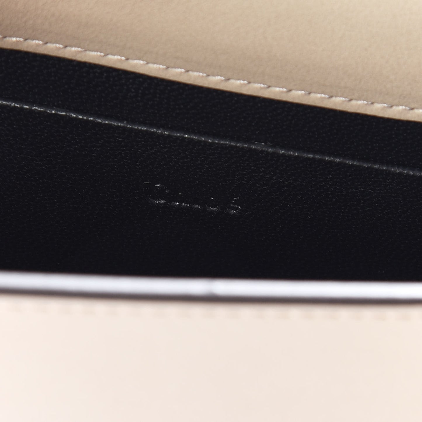 Calfskin Small Nile Bracelet Minaudiere Bag Motty Grey