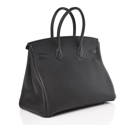 Hermes Togo Birkin 35 Black 3 of 36