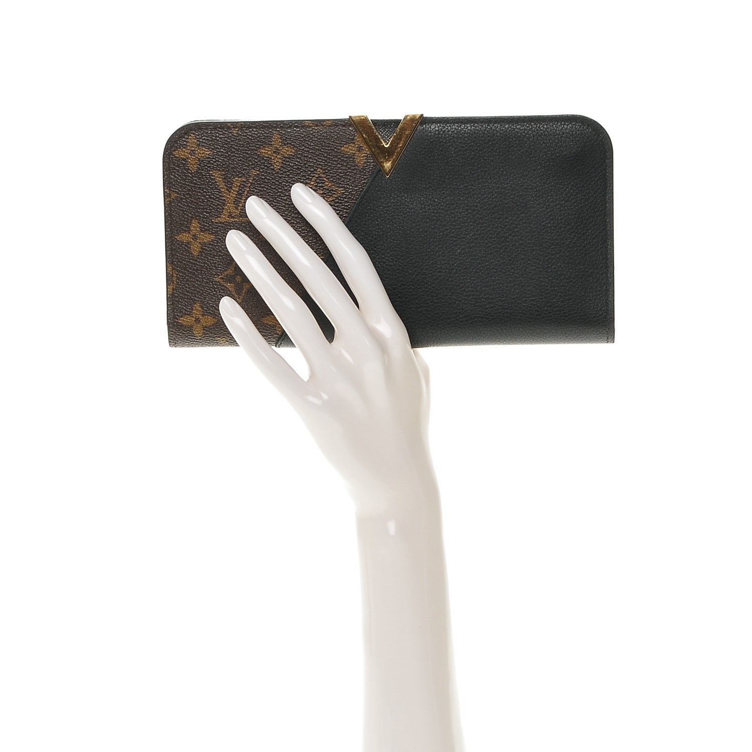 Louis Vuitton Monogram Monogram Kimono Wallet Black 2 of 6