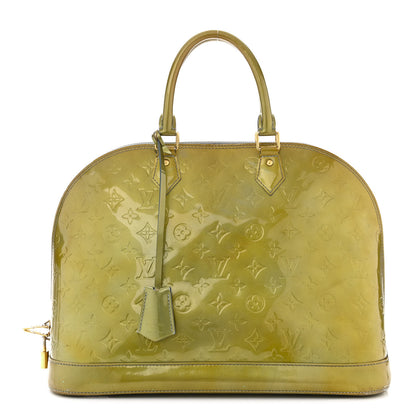 Louis Vuitton Vernis Alma GM Gris Art Deco 1 of 11