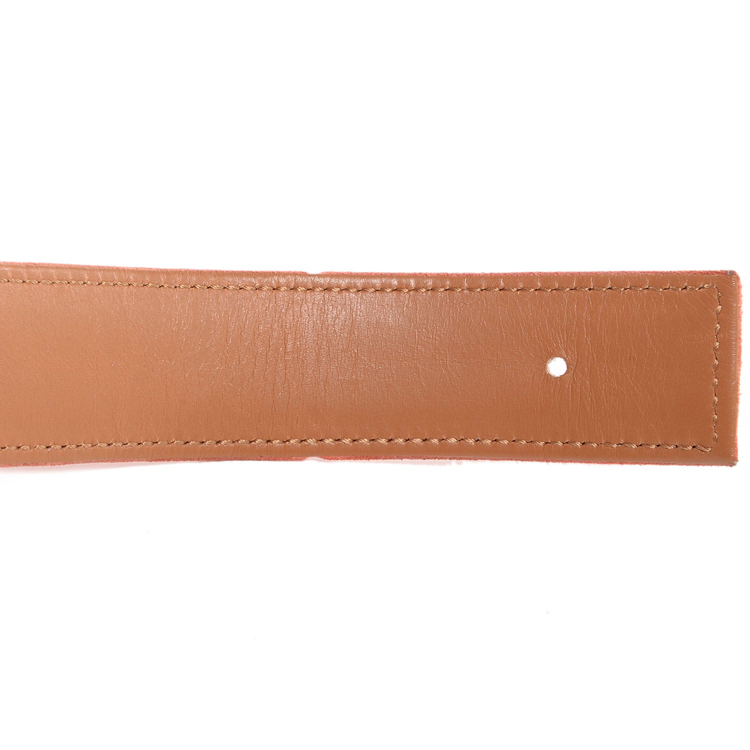 Hermes Veau Doblis Natural Chamonix Reversible Polished Constance 32mm H Belt Strap 70 Rosy 4 of 4