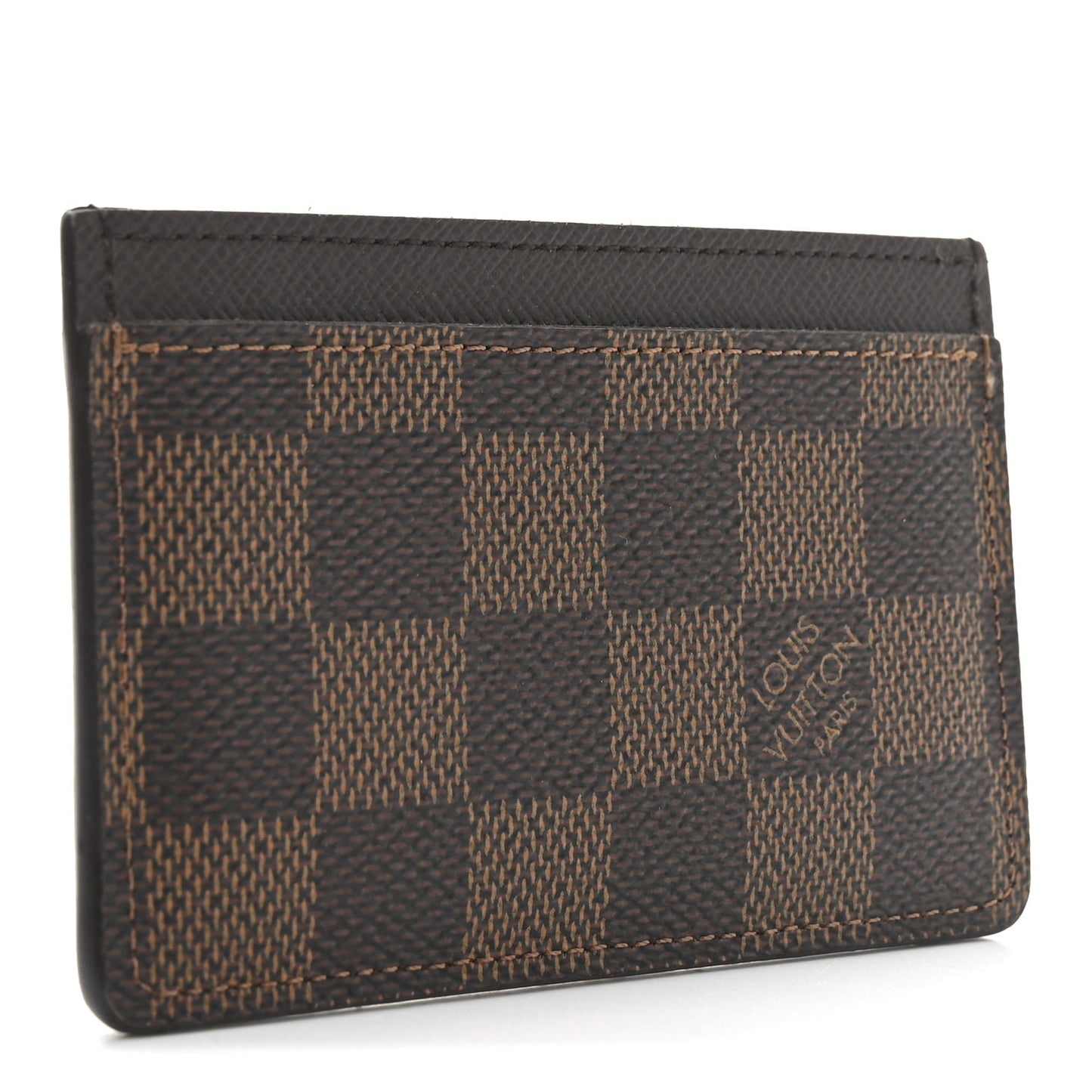 Damier Ebene Card Holder