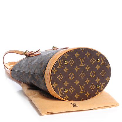 Louis Vuitton Monogram Petit Bucket 23 6 of 11