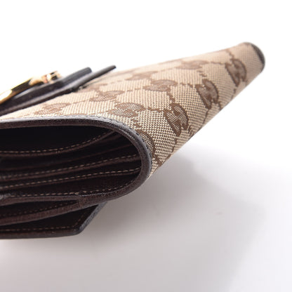 Gucci Monogram Abbey Compact Wallet Dark Brown 15 of 18