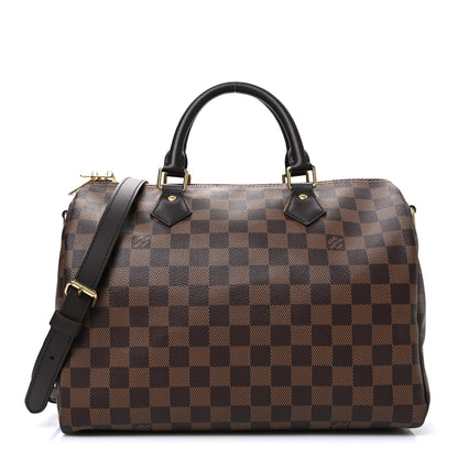 Louis Vuitton Damier Ebene Speedy Bandouliere 30 1 of 9