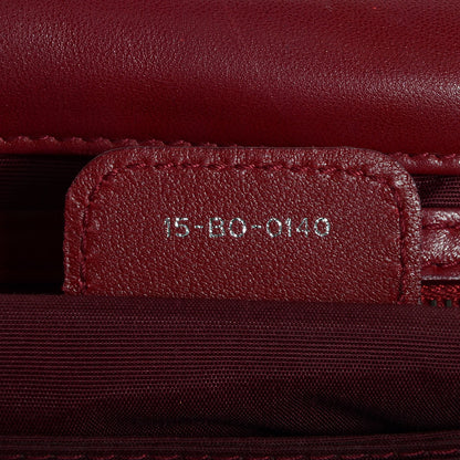 Christian Dior Lambskin Cannage New Lock Flap Red 7 of 7