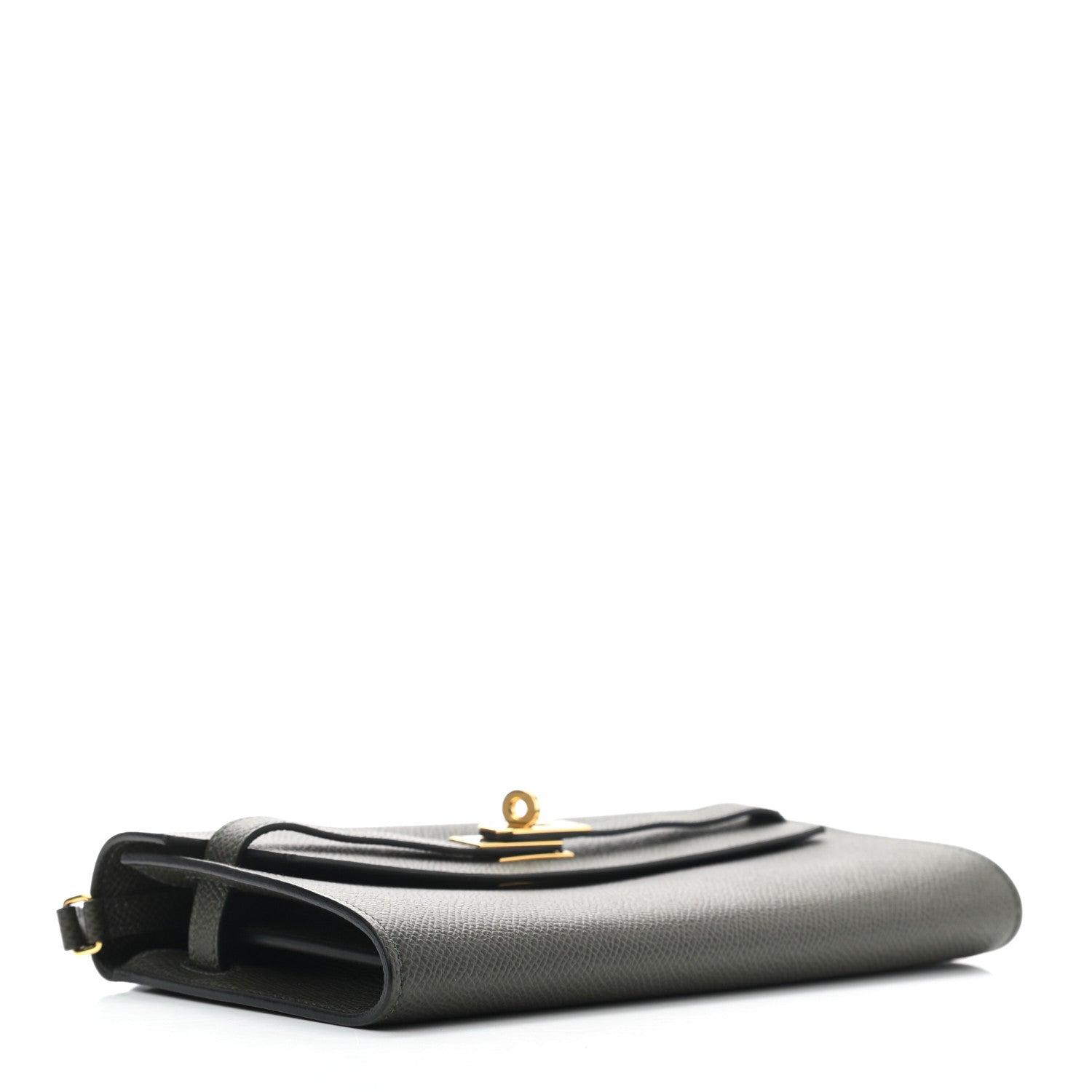 Hermes Epsom Kelly Wallet To Go Vert De Gris 4 of 8