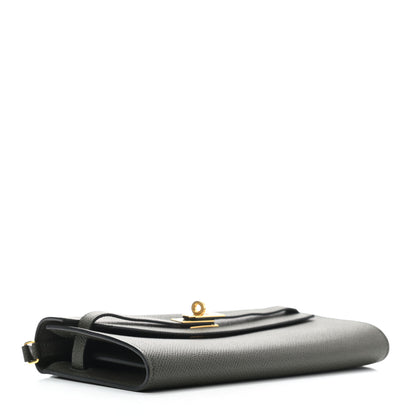 Hermes Epsom Kelly Wallet To Go Vert De Gris 4 of 8