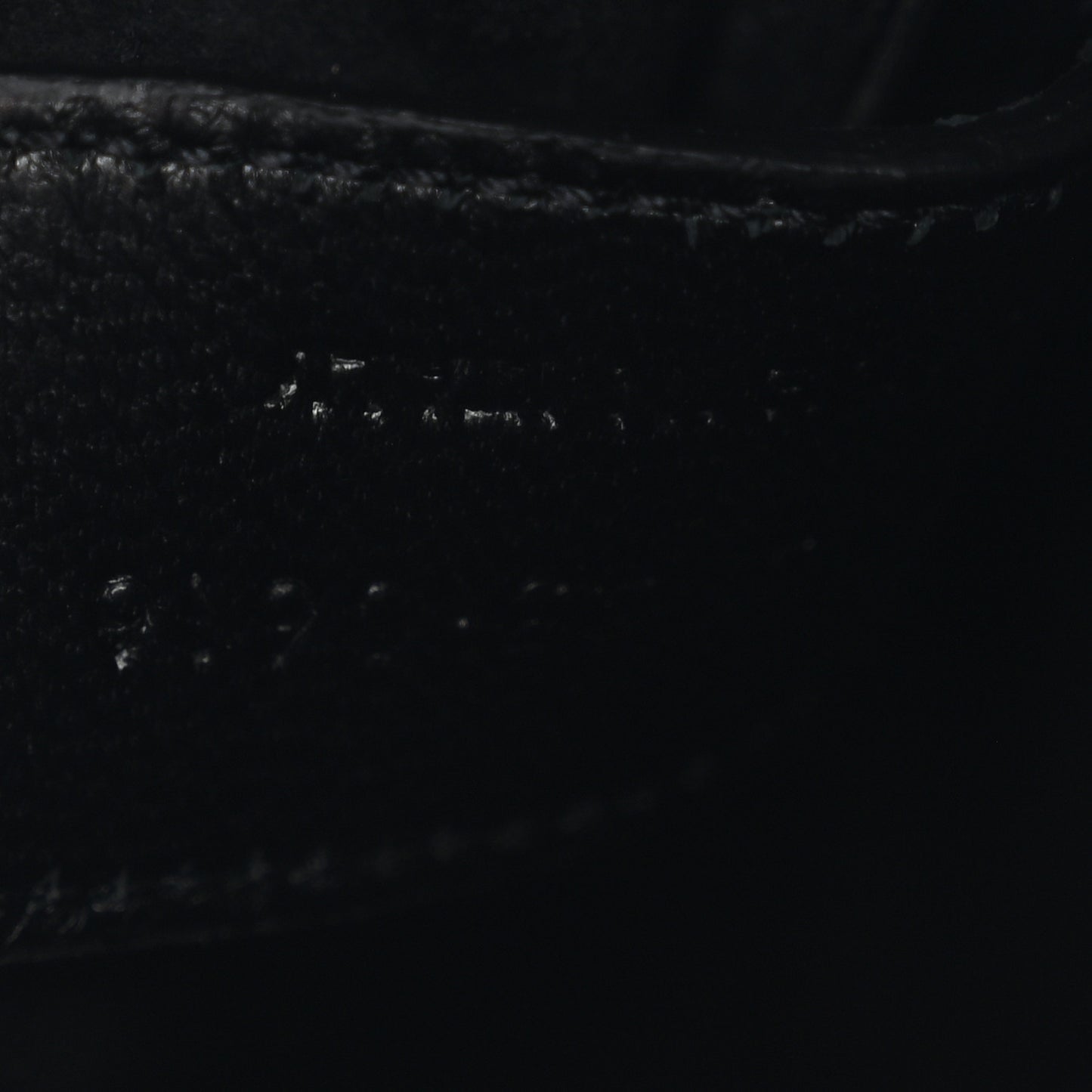 Suede Fringe Toy Monogram Anita Crossbody Bag Black