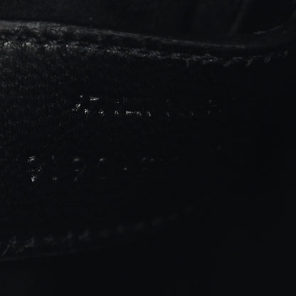 Saint Laurent Suede Fringe Toy Monogram Anita Crossbody Bag Black 7 of 10