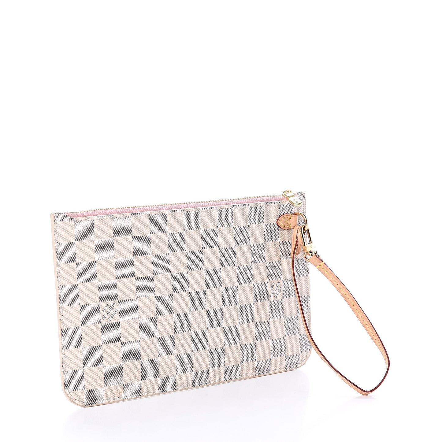 Damier Azur Neverfull MM GM Pochette Rose Ballerine