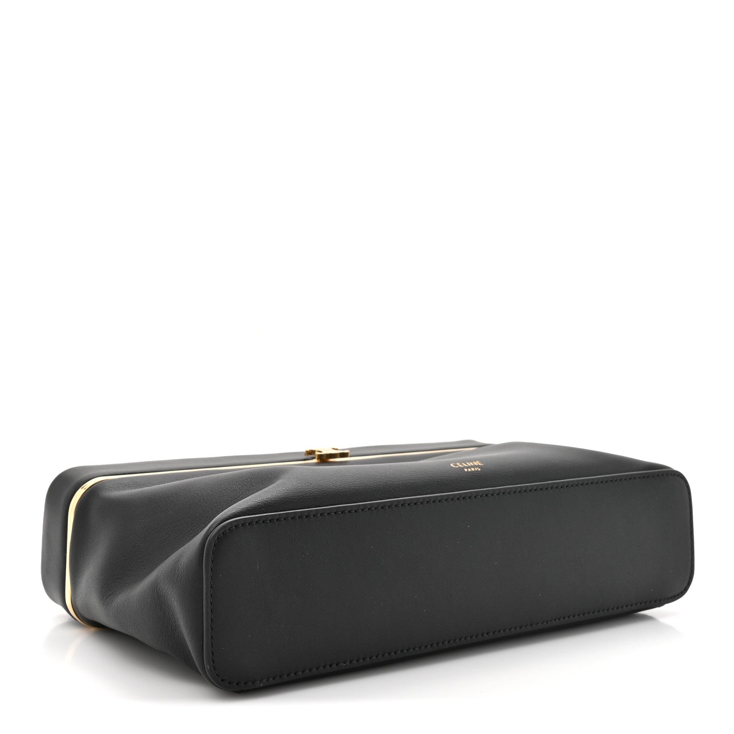 Celine Supple Calfskin Rectangle Bag Black 3 of 9