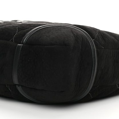 Chanel Microsuede Quilted Rodeo Drive Hobo Black 11 of 11