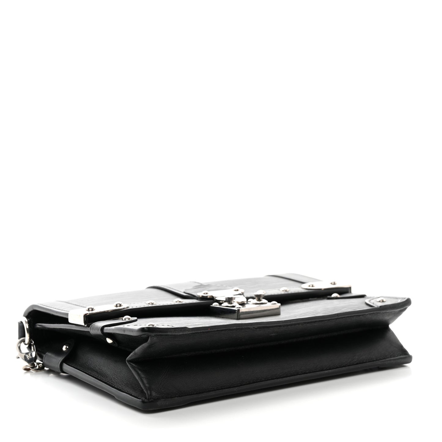 Epi Trunk Chain Wallet Black