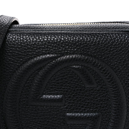 Gucci Pebbled Calfskin Small Soho Disco Bag Black 8 of 10