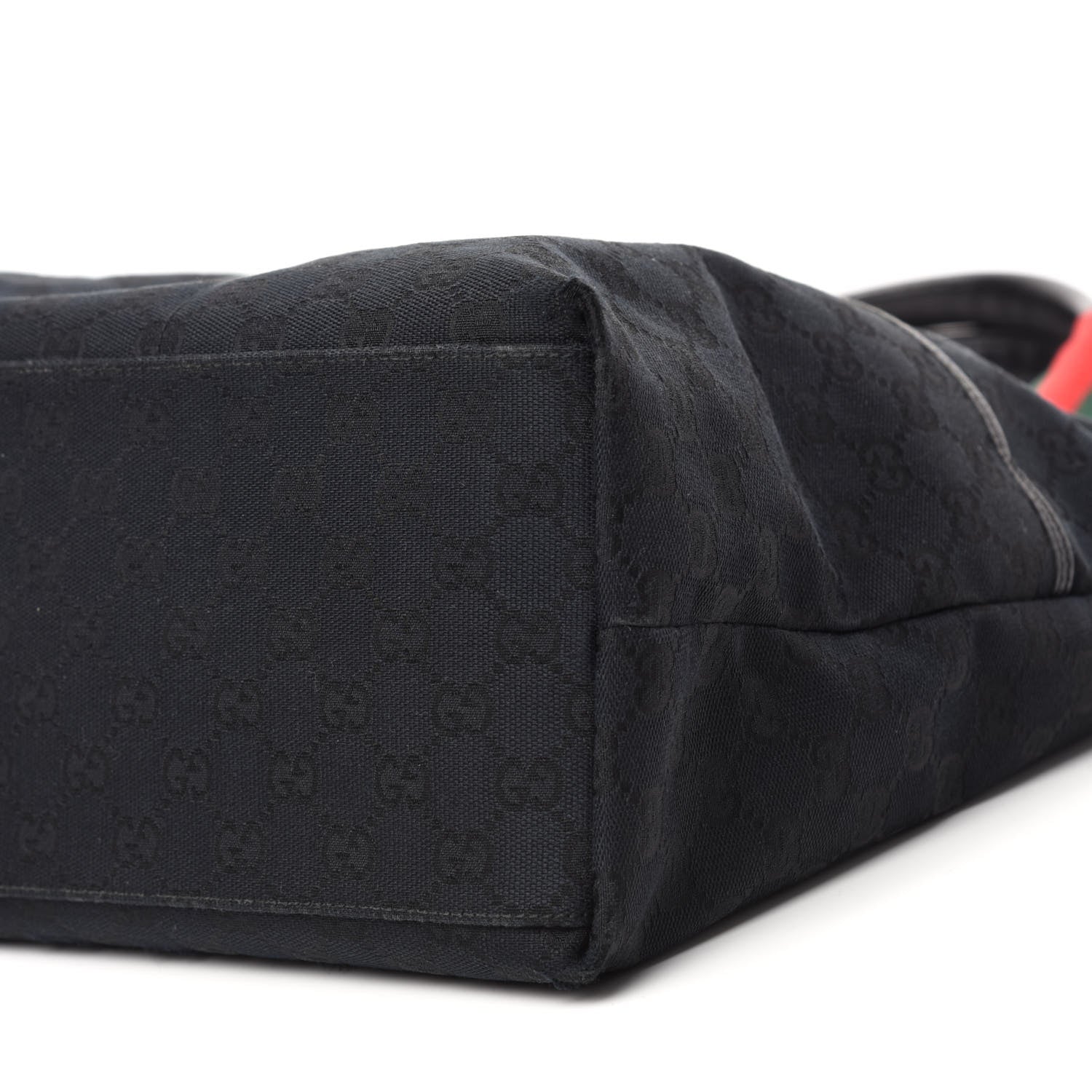Gucci Monogram Web Large Diaper Tote Black 7 of 13