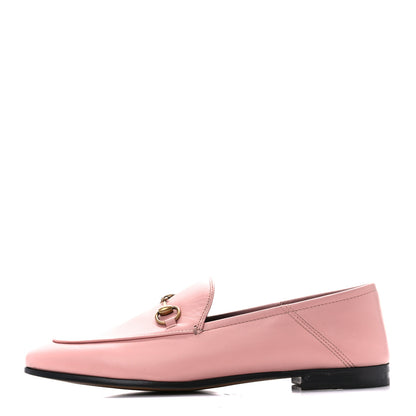 Gucci Lambskin Womens Brixton Horsebit Loafers 40 Perfect Pink 1 of 9