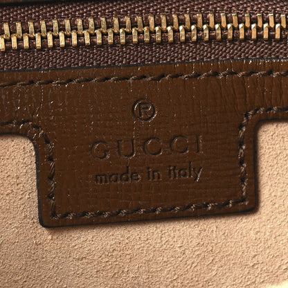 Gucci GG Supreme Monogram Small Horsebit 1955 Shoulder Bag Beige Brown Sugar 6 of 10