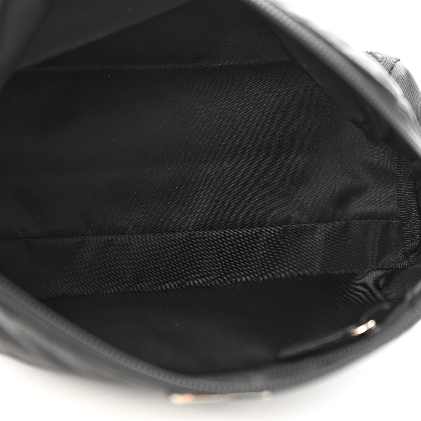 Nylon Vela Cosmetic Pouch Black