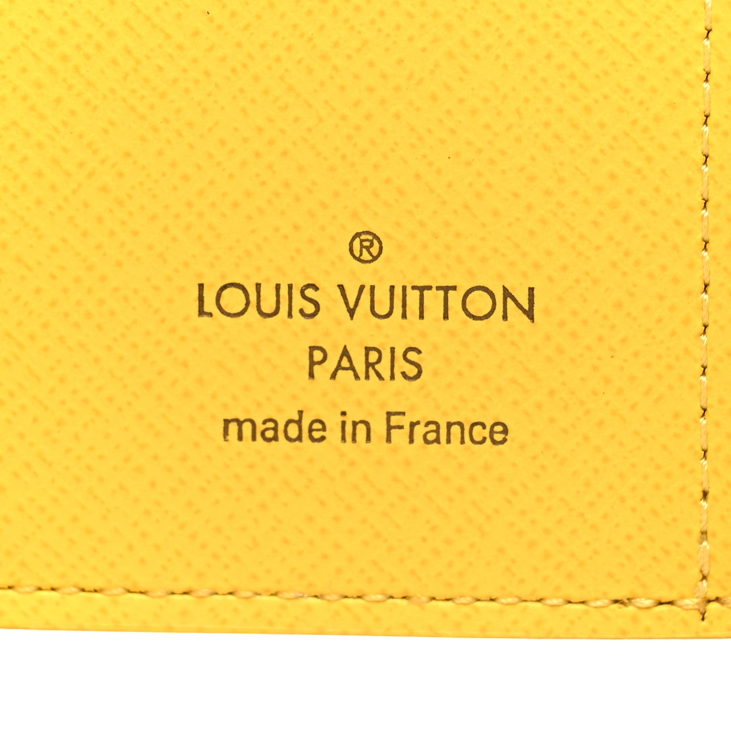 Louis Vuitton Damier Azur Zoe Wallet Jaune Pale 7 of 9