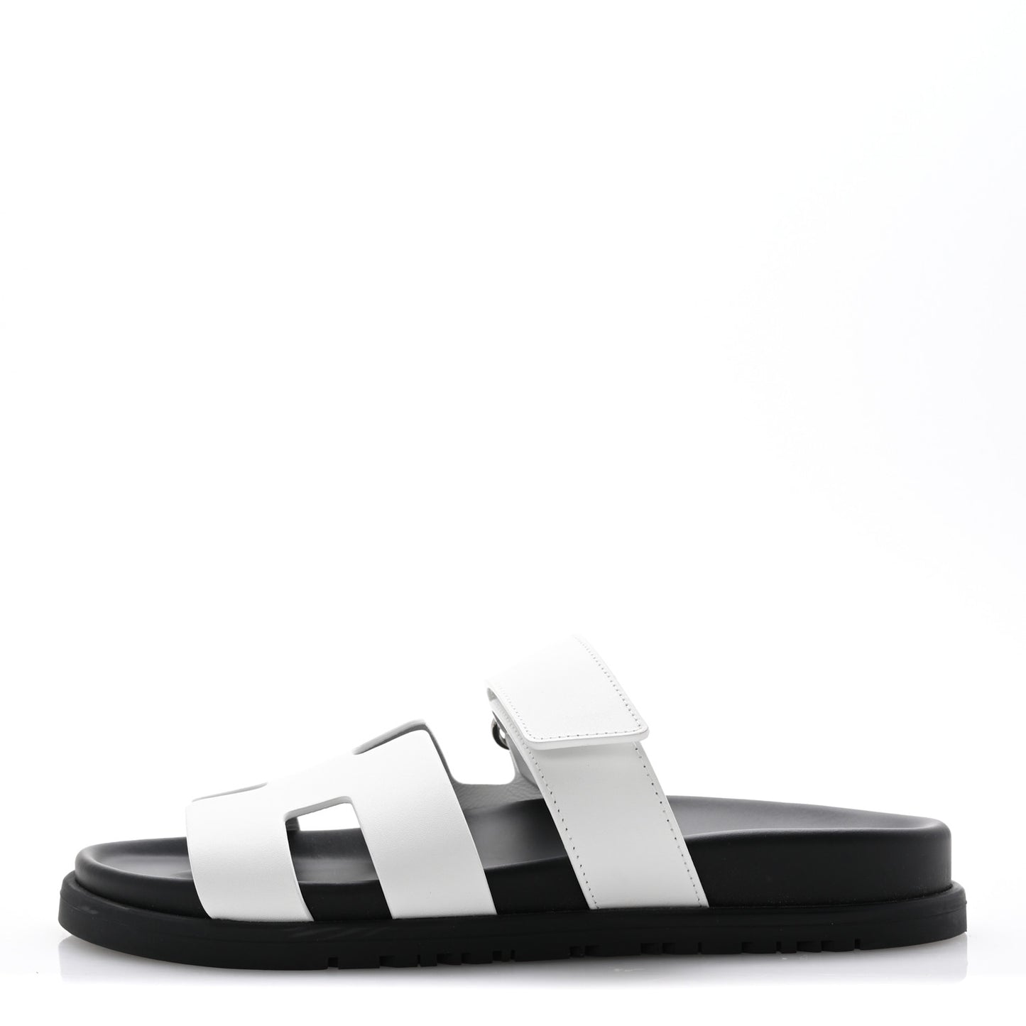 Calfskin Womens Chypre Sandals 36 White
