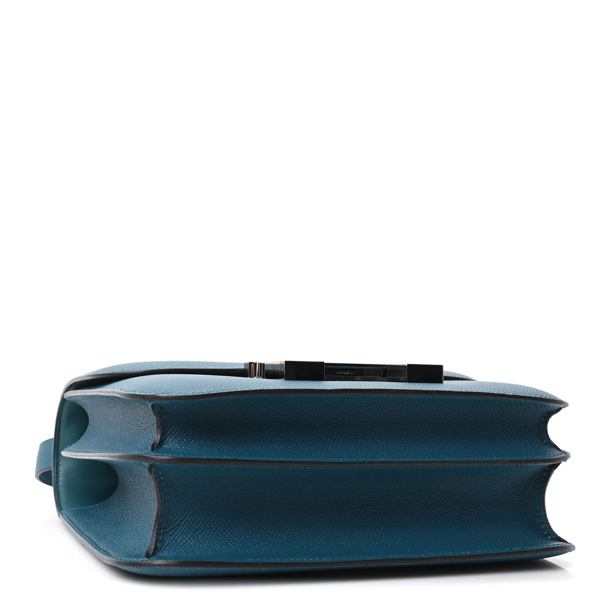 Hermes Epsom Enamel Constance 24 Vert Bosphore 4 of 11
