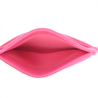Chanel Caviar Quilted Card Holder Dark Pink 5 of 11