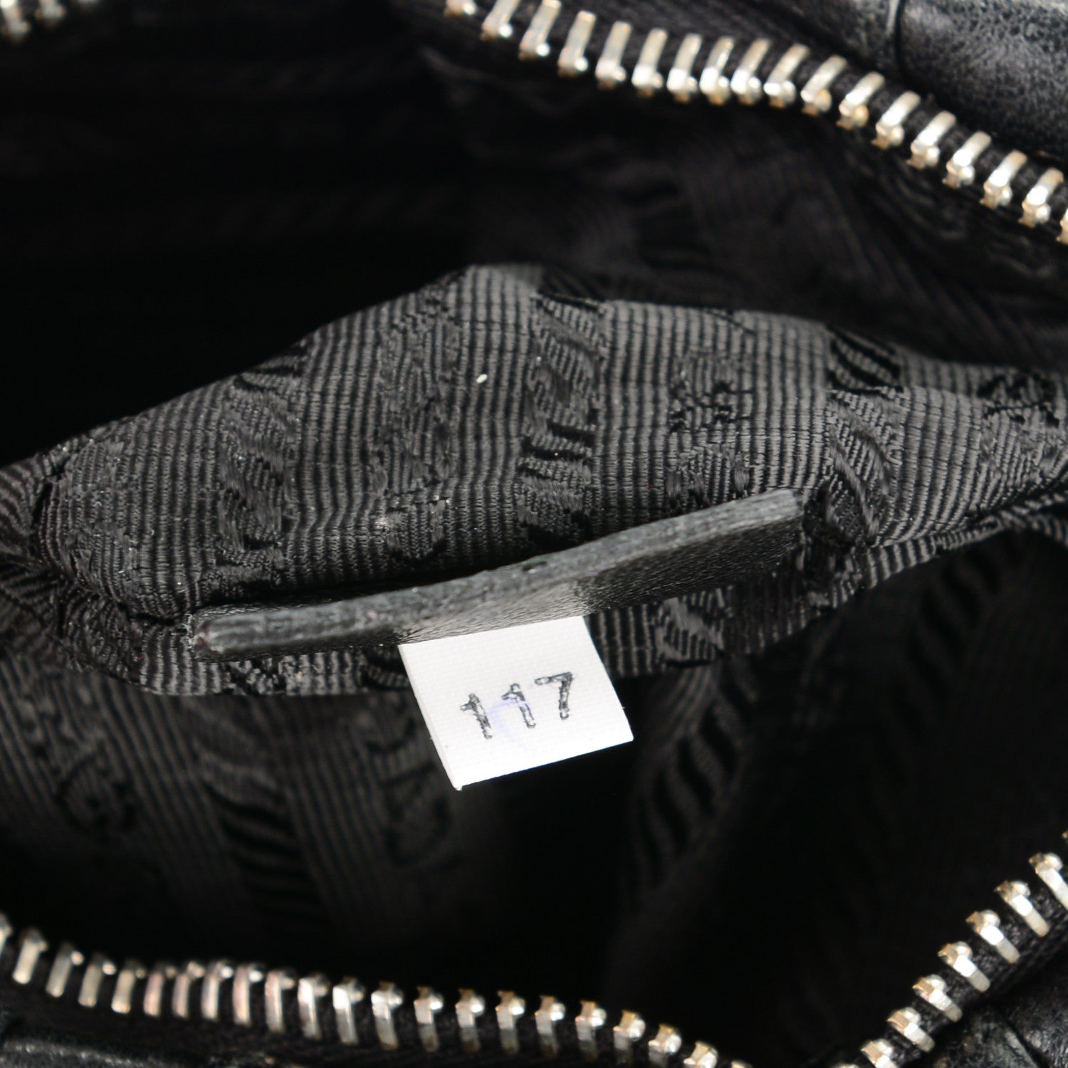 Prada Nappa Mordore Wristlet Clutch Nero Black 8 of 8